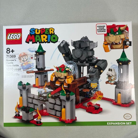 NEW SEALED LEGO 71369 Bowser's Castle Boss Battle - RETIRED Super Mario 2020 - Picture 1 of 10